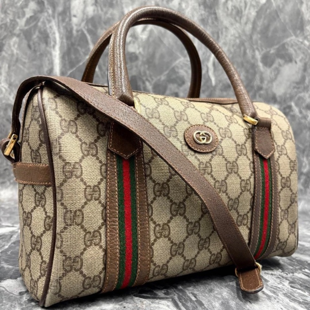 🔥GUCCI 80s 2-Way Boston